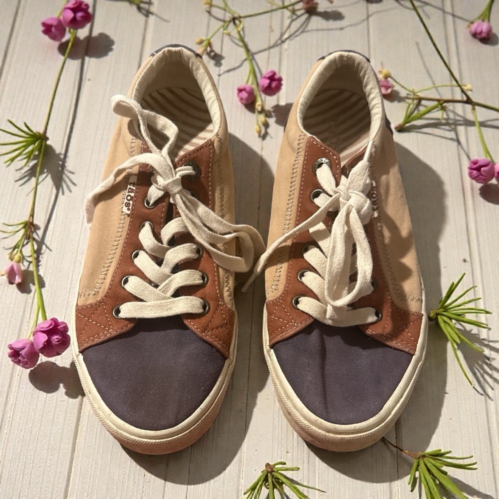 Taos Footwear Plim Soul Blue Wash Canvas 8
